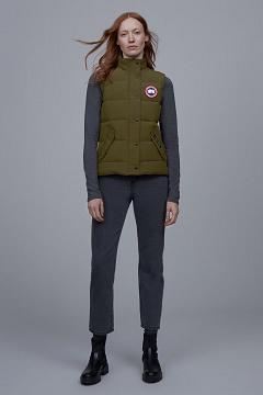 Chamarras Canada Goose Mujer México - Freestyle Chalecos Verdes XD5801762
